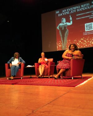 Da'Vine Joy Randolph Instagram - Had the great privilege to return to my Alma mater @templeuniv and speak with the current student body. It did my spirit some good! Thank you so much for having me. And I’m beyond honored to be chosen for the “Gallery of Success Award”. A special thanks to @templetheaters @templemusicaltheater @kimmikawilliamswitherspoon and @prreynolds496