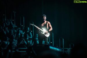 Dag-Alexis Kopplin Instagram - Make her cry! 
#electricguitar #ibanez #tour #sdpdieband 
📸 @arne_mueseler