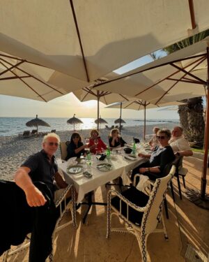 Dag Otto Lauritzen Instagram - Litt trist å reise videre etter deilige feriedager med sol og #hverdagstrim fra vårt Sommerparadis Las Velas A  og vår favoritt restaurant @escueladepieter1975 på #lamangadelmarmenor men turen går til Alpe D’ Huez og Lac Annecy. @ellenlaur @johansenvikhals @hansbjornvikhals @roymortenandersen @legallamanga @lamangabooking @lamangadelmarmenor @escueladepieter1975