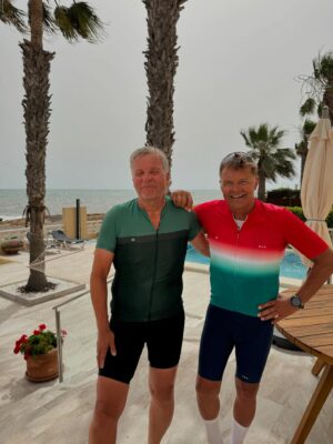 Dag Otto Lauritzen Instagram - Sol, sommer og sykkelturer med gode venner på La Manga lader batteriene før Tour de France. @dagthomassen @johansenvikhals @do2_no #sykkelglede @stian_lauritzen @lierstuen @ride_for_a_reason_lyon2024