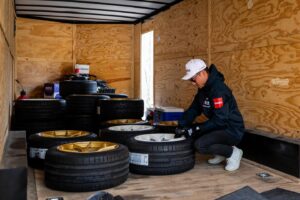 Daijiro Yoshihara Instagram - After the first two stages of @driftappalachia broke the internet, the Pit Paddock team knew that we had to persuade our own pro driver @daiyoshihara to join in on the fun.

@eneosusa and @yokohamatire decided to jump on board in support of Dai’s street-drifting desires, all he had to do was make the 2,500-mile trek to Beckley, West Virginia.

Transporting his 1,000hp competition-spec BRZ would be no walk in the park, but Dai being the man that he is, wasn’t going to hire someone to deliver his drift car there. He loaded up the BRZ in a trailer with a full set of tools, spare tires, and a drum of race gas, then made the trip. Dai’s willingness to traverse the country demonstrates how passionate he still is about drifting, even after retiring from the big leagues three years ago.

Dai and his crew chief @eimerengineering spent the first day adapting the @formulad-spec BRZ for the backroads of West Virginia (adjusting gearing, suspension settings, and tire pressures). By day two, Dai felt more at home on the Touge.

It made us smile seeing Dai drive here. These spiritual “Touge”-like roads are where Dai learned how to drift back in Japan, and he hasn’t been able to drive on anything like this since he was a kid.

As we were packing up for the weekend, Dai told us that he would return to Drift Appalachia in a heartbeat, but with a much more suitable car for the tight quarters of the track. He hinted at finally getting his Civic Type R-powered Toyota AE86 ready, so we’ll have to keep our fingers crossed that we’ll see next year! 🤞

📸: @duspeed 
#PitandPaddock #DaiYoshihara #DriftAppalachia #FormulaDRIFT #SubaruBRZ #AmericanTouge