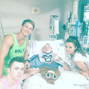 Dakota Hood Instagram - Our boy is such a fighter! "I just wish I could dance" yes Ryley! we can't wait to dance with you again! #HolyShit #MiraclesHappen #PrayforRyley #Nursesareprettyhottho 😂🌟