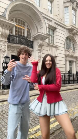 Dakota Lotus Instagram - Back with my dance partner! Guess where we are?? @thejaimeadler