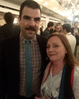 Dale Soules Instagram - #Aardvark premiere @Tribeca with the lovely @zacharyquinto #tribecafilmfestival2017