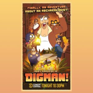 Dale Soules Instagram - TONIGHT!!! I know you’ll DIG it!  @digman on @comedycentral at 10:30PM #digman #comedycentral