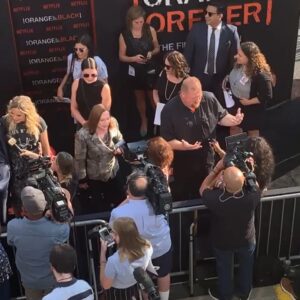 Dale Soules Instagram - Red Carpet , Season 7 OITNB Premier after taking pictures with our fans the press wanted to know how I felt. I will miss telling these stories but I am so very proud and grateful to be a part of #OITNBForever.  I still have friends from my ‘HAIR’ days and I have made many friends during OITNB I will have #OITNBFriendsForever!!!