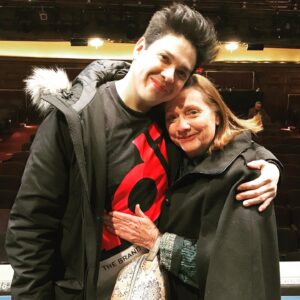 Dale Soules Instagram - With my colleague and friend, the wonderful @georgesalazar (Michael Mell), audience favorite & “highly emotive” (Ben Brantley, NYT review 3/11/19)  @bemorechillmusical #broadway #bemorechill