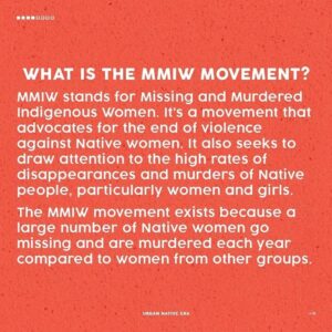 Dallas Goldtooth Instagram - Repost from @urbannativeera
•
This is an epidemic in the Indigenous community. Help us raise awareness today and everyday to keep #MMIW in the spotlight. #NoMoreStolenSisters #WhyWeWearRed

Follow & support these orgs below 👇🏽 

@dream_catcher_fdn 
@niwrc 
@strongheartsdv 
@aknwrc 
@rising_hearts