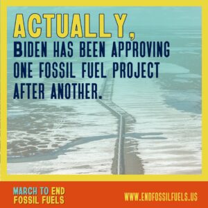 Dallas Goldtooth Instagram - The air is thick and smoky. The skies are turning orange. We are living in the climate crisis and @POTUS keeps approving fossil fuel projects. It’s time to #EndFossilFuels. Join the masses in NYC this September at the March to End Fossil Fuels. https://www.endfossilfuels.us/

@fightfossils