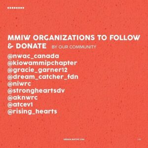 Dallas Goldtooth Instagram - Repost from @urbannativeera
•
This is an epidemic in the Indigenous community. Help us raise awareness today and everyday to keep #MMIW in the spotlight. #NoMoreStolenSisters #WhyWeWearRed

Follow & support these orgs below 👇🏽 

@dream_catcher_fdn 
@niwrc 
@strongheartsdv 
@aknwrc 
@rising_hearts