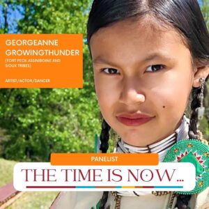 Dallas Goldtooth Instagram - This Wed Sept 27th 3pm CST come watch my face on zoom with @nabshc @sterlinharjo @matowayuhi & Georgeanne Growing Thunder!!
•
We will all be on this extraordinary panel led by NABS CEO Deborah Parker (Tulalip).

Join us on Sept 27 at 3pm CT—nephew/grandson, auntie/sisters, you do not want to miss this conversation!

Spots are limited, so register today by clicking the link in my bio!