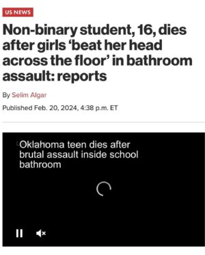 Dallas Goldtooth Instagram - As a father of non-binary children this story breaks my heart. Nex was Choctaw and what sounded to be an amazing and lovely person. My love and heart goes out to the family and relatives of Nex. Its disgusting that the family wasnt notified by the school. Its disgusting that oklahoma officials fueled anti-LGBTIQ  sentiments leading up to this. Beyond the youth who committed the attack — the adults who foster anti-queer, anti-two spirit hate must be held accountable as well. #nexbenedict