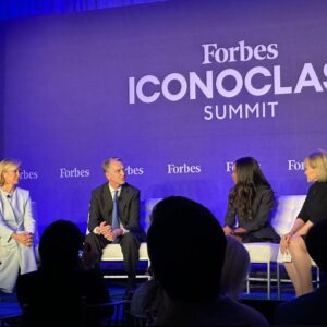 Dambisa Moyo Instagram - It was a privilege to return for this year’s #ForbesIconoclast Summit, where industry leaders gathered to engage in vital discussions about the ever-changing economic landscape.

Thank you @Forbes - more coming soon.

#DambisaMoyo