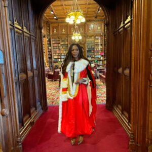 Dambisa Moyo Instagram - Today, we saw the first KING'S speech in 70 years. What a momentous day!

#kingcharlesIII #stateopeningofparliament #ukparliament