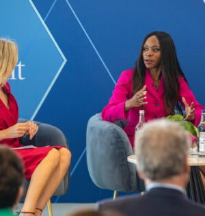 Dambisa Moyo Instagram - Great to speak at the #TimesCEOSummit on the UK labour market and its future trajectory.

Happy to join other speakers: UK Prime Minister @rishisunakmp, @keirstarmer, and Chanel CEO @leenanairhr.

Thank you @thetimes for hosting such a thought-provoking and insightful event.

#DambisaMoyo