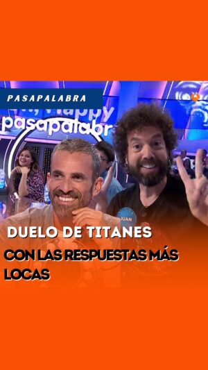 Damián Mollá Instagram - ¿Creéis que estas respuestas de @damian_molla y @juanibanez entran en el top de respuestas más locas de @pasapalabra? 😂 #pasapalabra