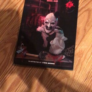 Damien Leone Instagram - Terrifier graphic novel! Issue 1 of 3 available now 🔥🔥 Available signed by myself and @davidhowardthornton. Amazing artwork by @stevehorrorart. A lot of love and care went into making this very kickass! 🙏🏻 Order now at the Terrifier shop! Link in bio. #terrifier #comic #comics #graphicnovel #terrifier2