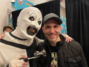Damien Leone Instagram - @monstermaniacon 🤡🔥 #arttheclown #terrifier #terrifier2