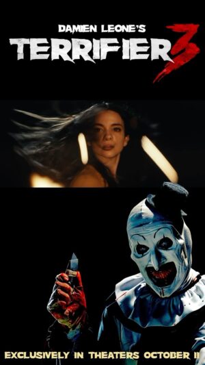 Damien Leone Instagram - Christmas comes early in @damien_leone‘s Terrifier 3, only in theaters October 11, 2024.