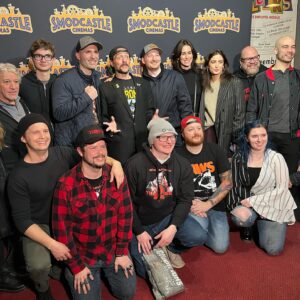 Damien Leone Instagram - One of the best experiences to come out of Terrifier 2’s success was meeting the great @thatkevinsmith last night at @smodcastlecinemas. This dude has inspired and entertained me for decades as a filmmaker and as a speaker. He seriously couldn’t have been funnier or a more gracious host! According to him, Terrifier 2 may have even inspired him to tackle his next project differently so that is a tremendous honor. A night I will cherish always! Thank you all for coming out last night 🙏🏻🤡 Stay Terrified 👻 #kevinsmith #terrifier #terrifier2 #arttheclown