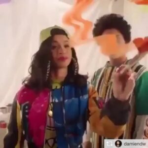 Damon Wayans Instagram - Dope video! S/O my brother Ivory @keenenivorywayans @brunomars @iamcardib #inlivingcolor #newschool #throwback 🙌🏽 rp @damiendw