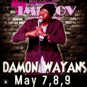 Damon Wayans Instagram - Yo West Palm I’m heading your way with a bunch of funny! Come on out! @pbimprov link to Tix in bio.