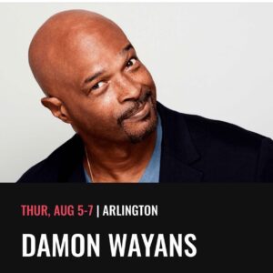 Damon Wayans Instagram - Hey Arlington Texas @improvtv come on out and let’s laugh like we just got out of jail and finally free!
Get tickets in BIO..