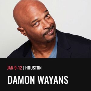 Damon Wayans Instagram - Houston looking forward to laughing with you this weekend @improvhouston link for tickets in BIO
