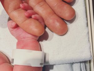 Dan Amboyer Instagram - Surprise! Introducing our daughter, Phoebe. She came early at the beginning of last month, but now that we’ve arrived at her due date, we wanted to share the news. Teddy is a doting big bro, and Eric and are very proud of our little family. 🙏 #twodads 🌈