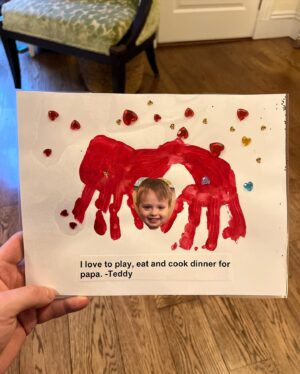 Dan Amboyer Instagram - best Valentine’s Day card ever. 😭💞