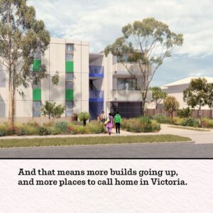 Dan Andrews Instagram - We're making it easier to build off the plan, high quality homes. 

Here's how.