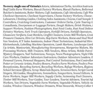 Dan Andrews Instagram - Bit of a long one. 

We've just expanded the Sick Pay Guarantee to cover thousands of Victorian casual workers, in hundreds more jobs. 

Because nobody should have to choose between looking after their health, and putting food on the table. 

To sign up head to vic.gov.au/sick-pay-guarantee