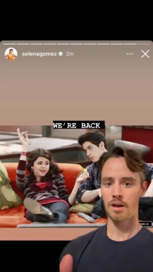Dan Benson Instagram - I can’t believe they are bringing back #wizardsofwaverlyplace This is so HYPE!! Also, whooooopsi! I wonder if they just act like Zeke never existed. 😂