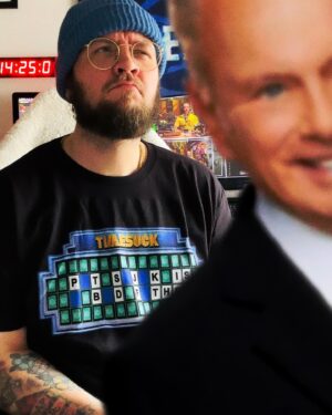 Dan Cummins Instagram - 📣 Tons of new merch now  available at badmagicproductions.com! Lots of new products for all you Timesuckers, Creeps, & Peepers to choose from. Which one’s your favorite?