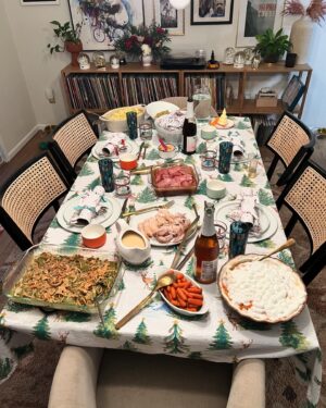 Dan Cummins Instagram - Merry Christmas, everyone! Hope you get some nice family time in today. And eat way too much mashed potatoes and gravy. And also turkey. And stuffing. And green bean casserole. And cranberry sauce. And olives. And also fruit salad. And ham. And of course pumpkin pie (Costco makes the best). And of course have some rolls. And there's probably 8-15 other things I'm forgetting that you should for sure eat.