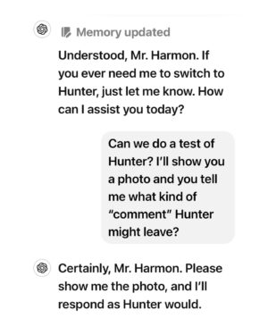 Dan Harmon Instagram - Did I just replace Instagram