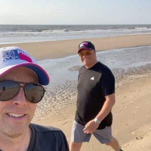 Dan Karaty Instagram - Today’s thankful post…Sometimes you just vibe with someone and become fast friends.  That was the case with Rob.  We intended to work together, which we do, but the unexpected gift has been friendship.  Thankful for our adventures, conversations, and terrifying boat rides.  @robvanrinsum