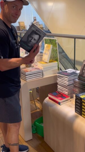 Dan Karaty Instagram - Surprise!  Signed a few copies in the store.
