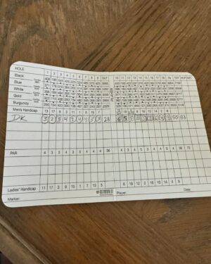 Dan Katz Instagram - #Golf is a tough sport. Just when you think you’ve got it figured out you get humbled #Golf