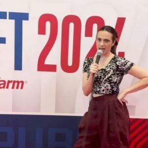 Dan Le Batard Instagram - We asked our Gen Z editor to cut a video to reach the youths and this is what we got (jk this is my fav thing I’ve ever been in and @megatens is a genius) #nbadraft