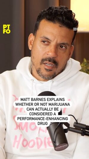 Dan Le Batard Instagram - “I would say that it enhances your play because you get a great night sleep, it helps with inflammation. I smoked before I played, so I’m watching game film on Kobe and I’m high, I’m tuned in to his moves, I know his rhythm ... so I’m locked in.” @matt_barnes9 

Watch the full episode 👉 at the link in bio.