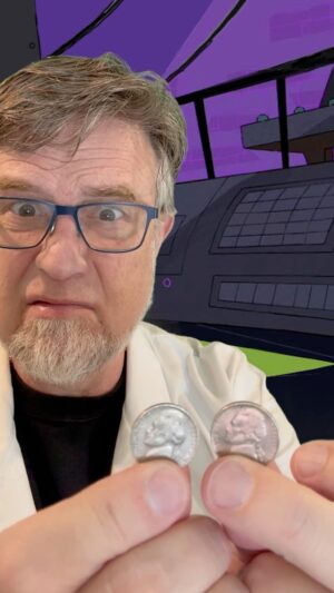 Dan Povenmire Instagram - If I had a nickel for- wait, WHAT?! @jasonkpargin #phineasandferb #doofenshmirtz #disney