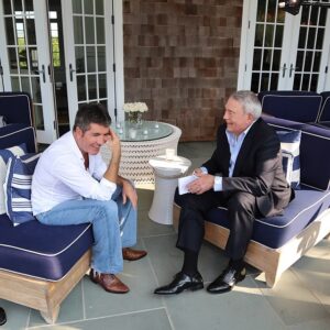 Dan Rather Instagram - The date is set! August 25th at 8pm ET on #AXSTV, join myself as I interview @simoncowellonline! #TheBigInterview