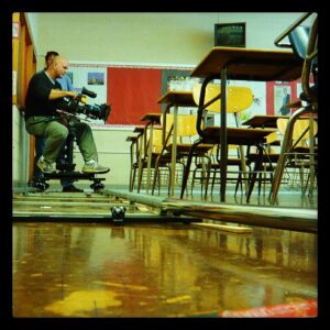 Dan Rather Instagram - This photo is of Dennis Dillon shooting for "A National Disgrace," the report we did on Detroit's failing public school system. From a fierce battle at the district level, to the heartbreaking story of a student trying to succeed, we used the local crisis to ask broad national education questions. https://itunes.apple.com/us/tv-season/a-national-disgrace/id414506840?i=437112940 #Goingthedistance #Detroit #Bankruptcy #Schools #Education #Photojournalism #Journalism #DanRather #Picoftheday #Photooftheday #Follow #Sosad