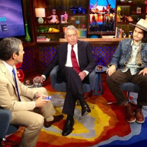 Dan Rather Instagram - Dan stopping by Watch What Happens Live to chat with host, and former CBS News intern, Andy Cohen and John Mayer. #WWHL #JohnMayer #AndyCohen #RealHousewives