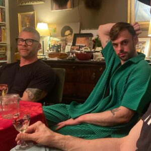 Dan Savage Instagram - They look like they’re plotting something, right? It’s not just me?