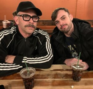 Dan Savage Instagram - Happy birthday to him (left).