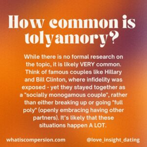 Dan Savage Instagram - 🤔 Some reflections on #tolyamory… 

…what do YOU think of this new term?

Check out @dansavage’s IG page or the Savage Lovecast Episode 900 for more info on all things toly! 

Thank you Dan for keeping us on our toes with your neologisms! 🔥

#compersion #cnm #enm #consensualnonmonogamy #ethicallynonmonogamous #ethicalnonmonogamy #nonmonogamy #mudita #swinging #solopoly #relationshipanarchy #sexatdawn