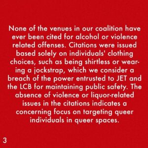 Dan Savage Instagram - There’s a lot gay men will take lying down. But raids on gay bars in 2024 in Seattle isn’t something we are gonna take.
