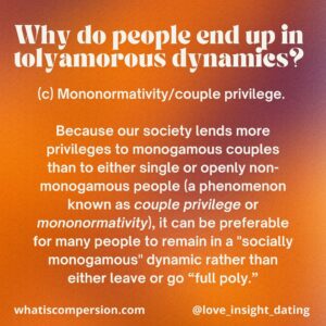 Dan Savage Instagram - 🤔 Some reflections on #tolyamory… 

…what do YOU think of this new term?

Check out @dansavage’s IG page or the Savage Lovecast Episode 900 for more info on all things toly! 

Thank you Dan for keeping us on our toes with your neologisms! 🔥

#compersion #cnm #enm #consensualnonmonogamy #ethicallynonmonogamous #ethicalnonmonogamy #nonmonogamy #mudita #swinging #solopoly #relationshipanarchy #sexatdawn